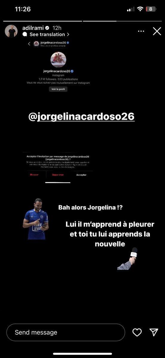 MehdiiiDz_'s tweet image. La réponse d’Adil #Rami à la femme de Di Maria Rami il a rien à perdre elle est pas au courant 😭
