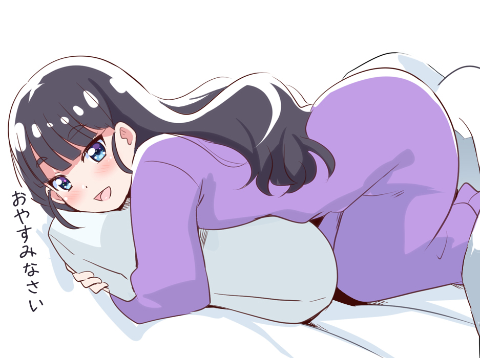 「早めに寝ます。おやすみなさい。 」|未鏡（みら）@コミケお疲れ様でしたのイラスト