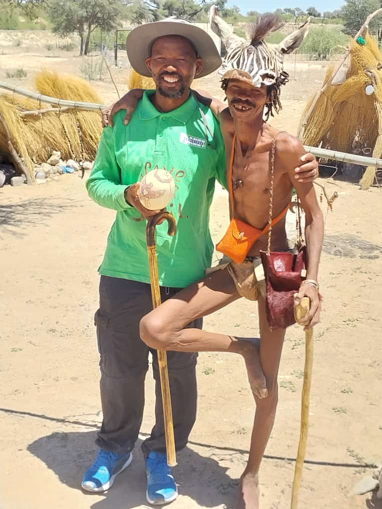 Already our civilization has done much untold destruction to indegiounous people. One can only think what degraded soil will do to the keepers of our history. So pleased to have have met the first people of Africa, the San people. We need to #SaveSoil for all. #khoisan #sanpeople