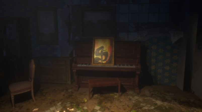 files_scp's tweet image. Quick SCP-049 DLC progress update!
@EmeCe_art, the winner of our September art contest, will have their artwork featured as an easter 🥚in the SCP-049 chapter, and we've just finished implementing it! Check it out: