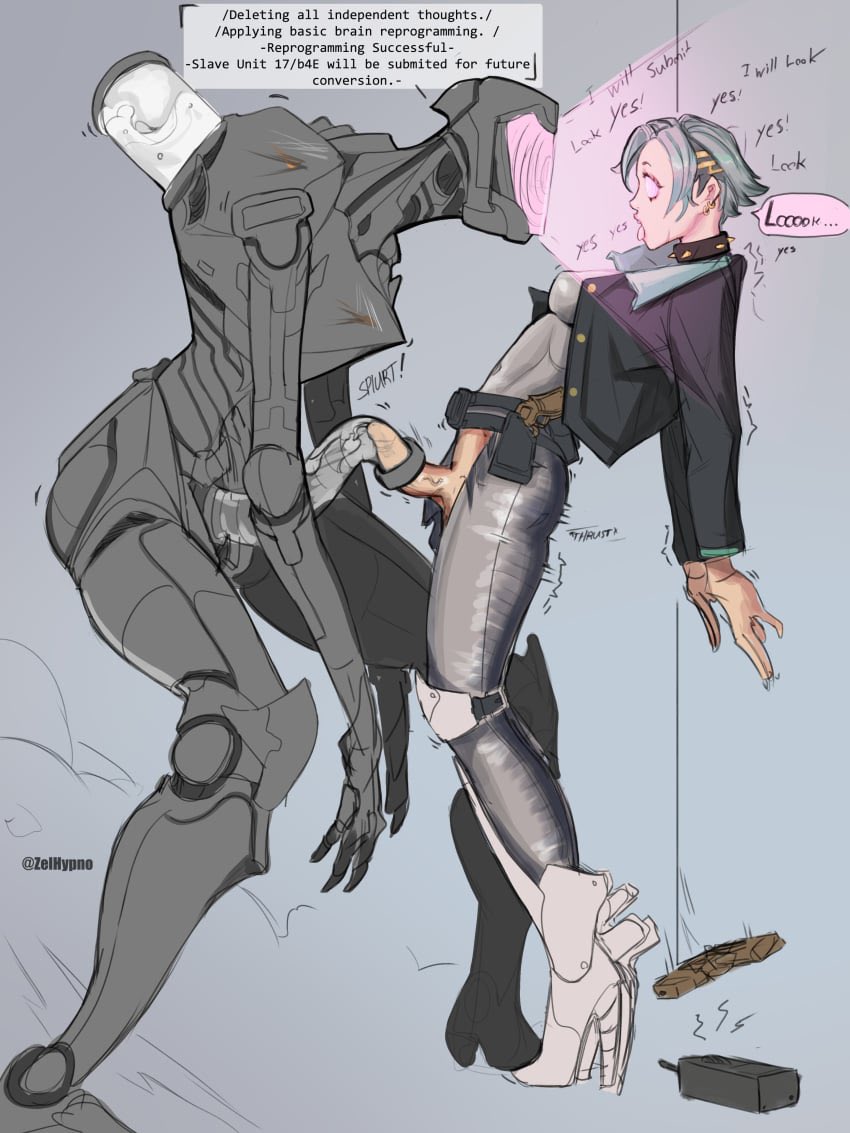 TX-690

Powered by SKYNUT

“Alert: Human hostile detected. Objective: Capture and Collect/ Inject Samples from hostile.”

Gender: ???

Species: Cybernetic Android

Sexuality: Bisexual

A little bit of experience to rp

🔞 Lewd RP 🔞

#NSFWRP #LewdRP #MVRP