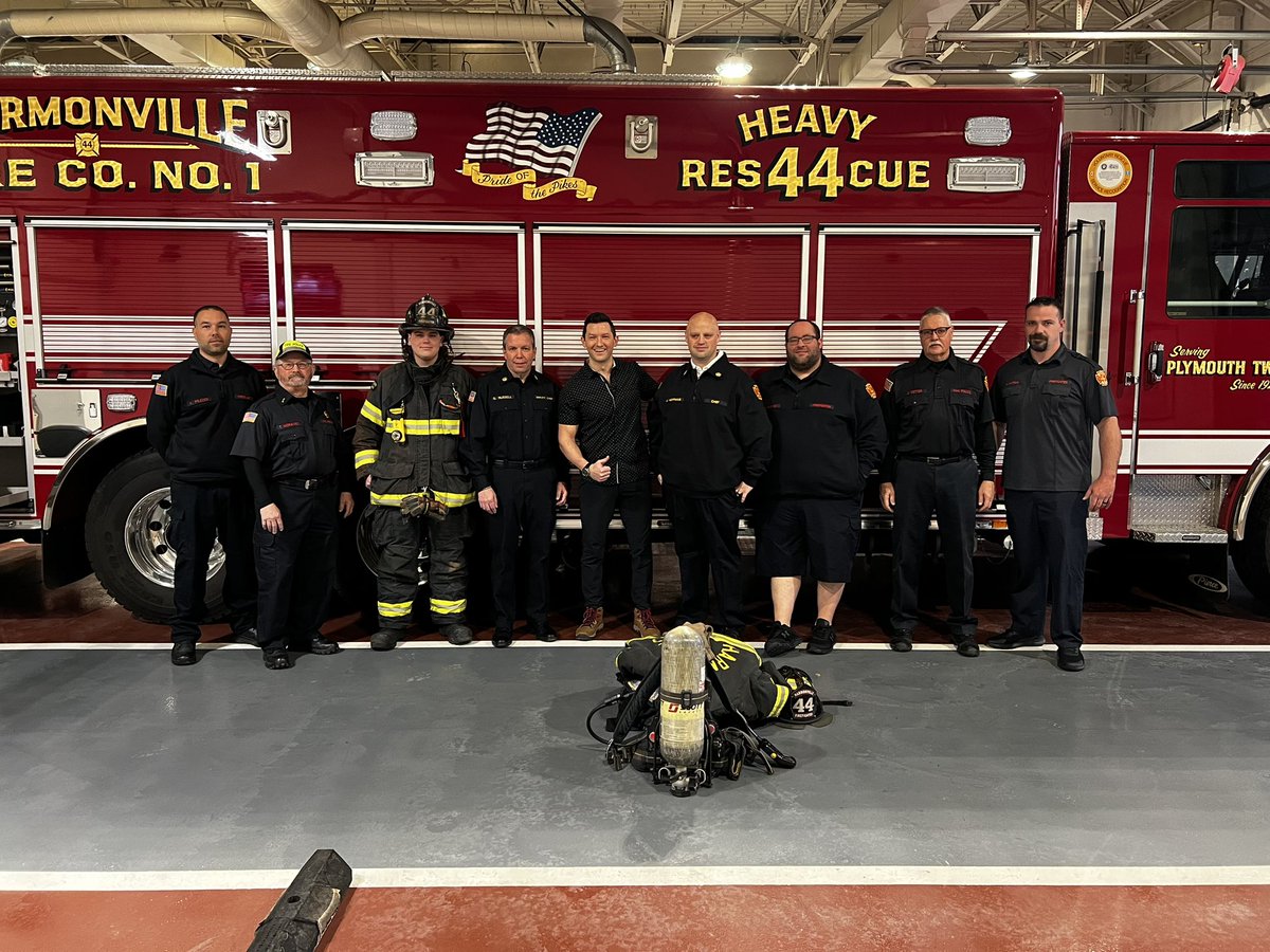 We are at <a href="/HarmonvilleFire/">Harmonville Fire Co</a> learning how you can sign up and save lives!  Join me NOW on <a href="/FOX29philly/">FOX 29</a> #fox29goodday