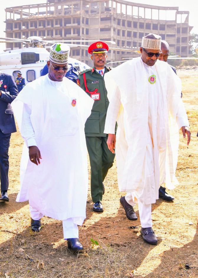 Ummiemie_'s tweet photo. President Buhari is in Kogi state today to commission the newly built Reference Hospital at Okene, and he commended Gov. Yahaya Bello.
#GYBIsWorking https://t.co/6DCbbB5GjK