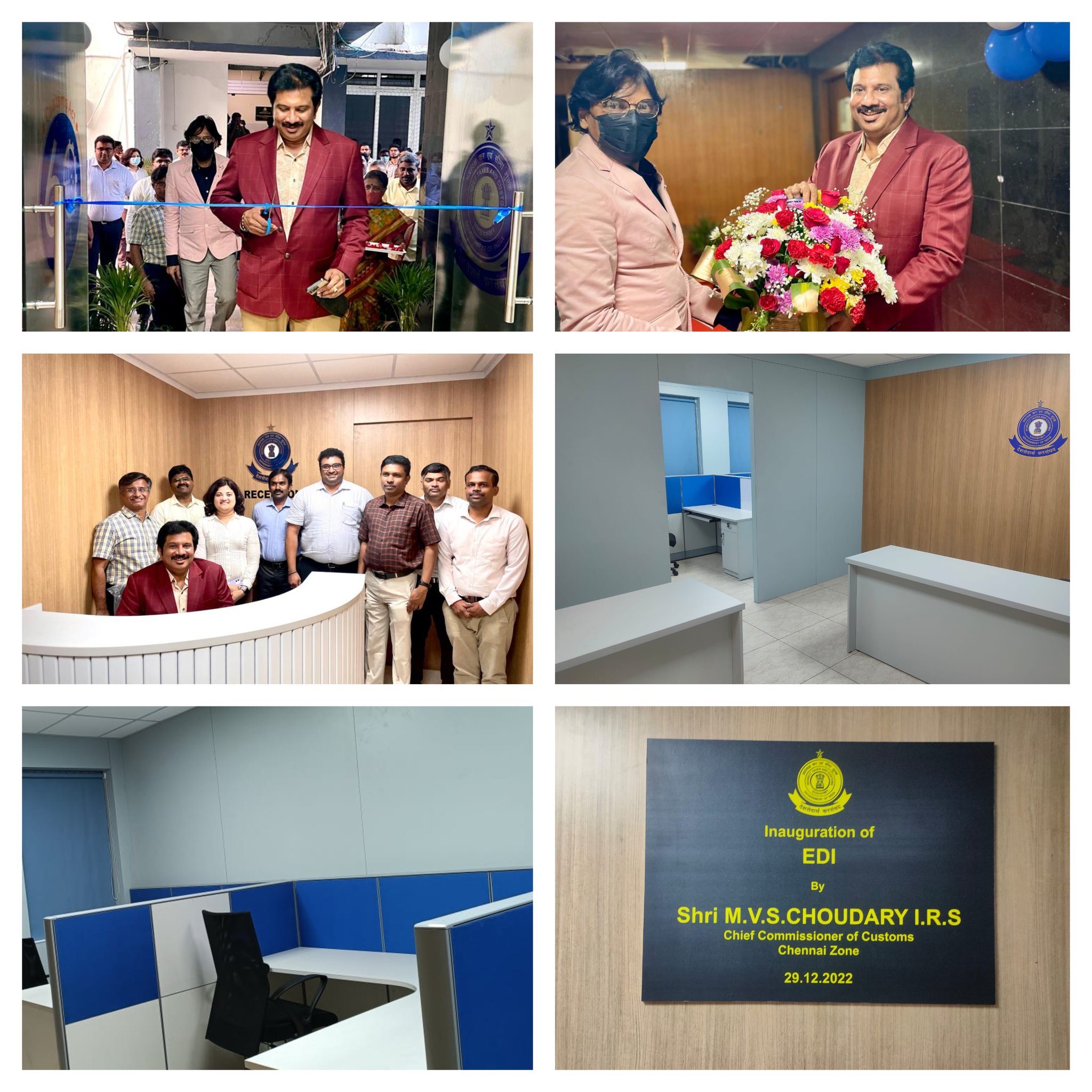 Chennai Customs on Twitter "Shri. M.V.S.Choudary, Chief Commissioner
