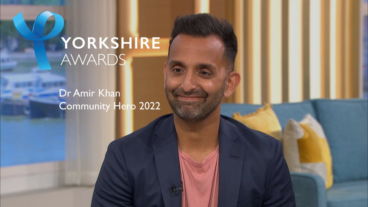 We are pleased to announce that Dr Amir Khan has won this year's Yorkshire Award for COMMUNITY HERO. He will receive the award at a Gala Dinner & Awards Ceremony in Leeds on 3rd March: theyorkshiresociety.org/event/34th-yor… @DrAmirKhanGP @GMB