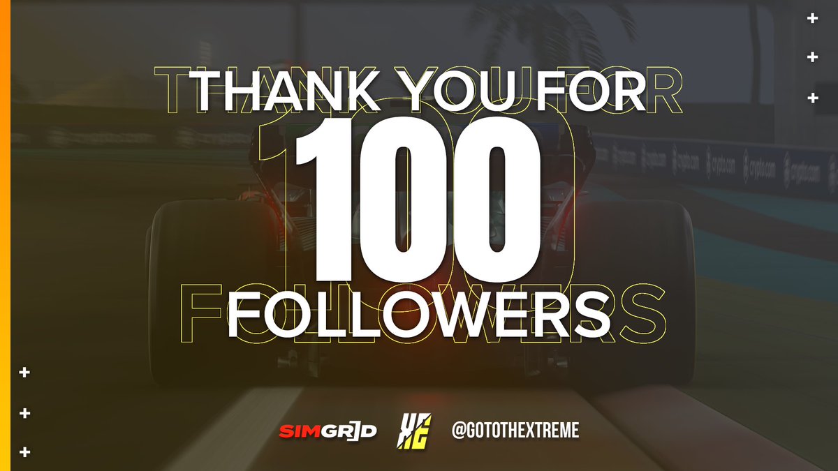 Thank you, our passionate community for 100 followers! ❤️❤️

It has been such a journey and we can’t wait to share the things we’ve been working on very soon! 👀👀

#GoToTheXtreme