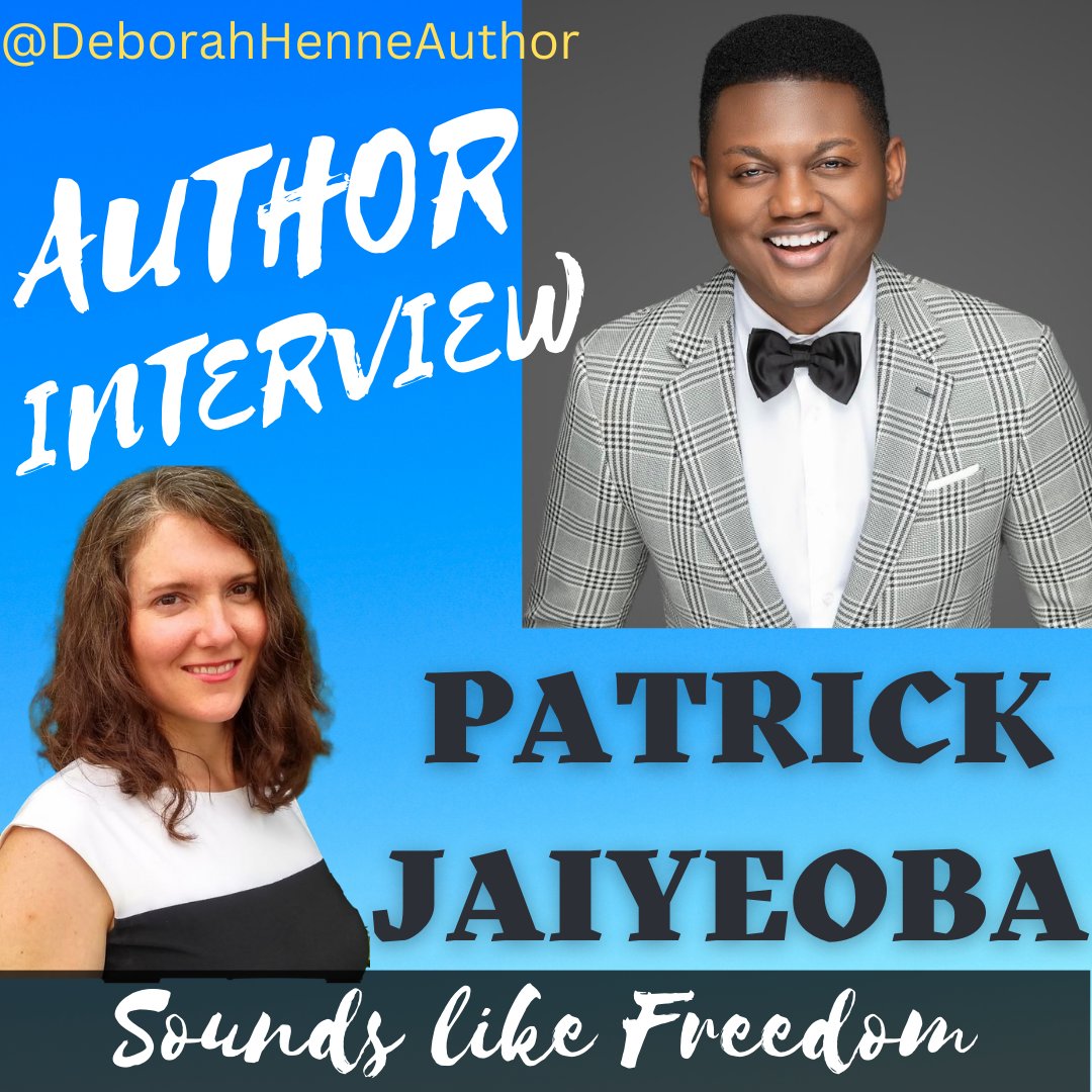 DebbieHenne's tweet photo. Looking forward to hearing from author and speaker Patrick Jaiyeoba tomorrow at 2 PM LIVE on Facebook @DeborahHenneAuthor
#podcast #freedom #authorinterview #authorlife #speakerinterview #speakerlife https://t.co/6FgbVTXMOB