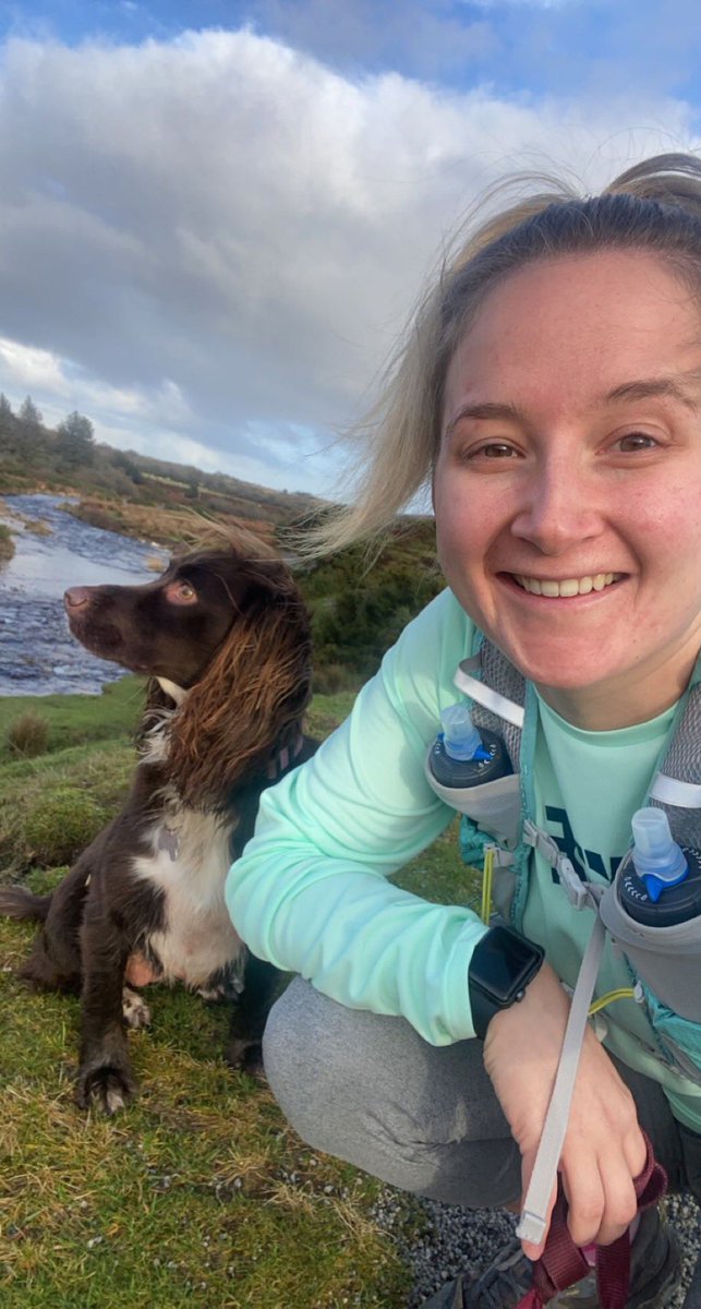 PUNCtasha's tweet photo. Started reading Coasting’s and immediately went on my own running adventure along the moors with Mabel 🐶 https://t.co/RAtbjinqxl