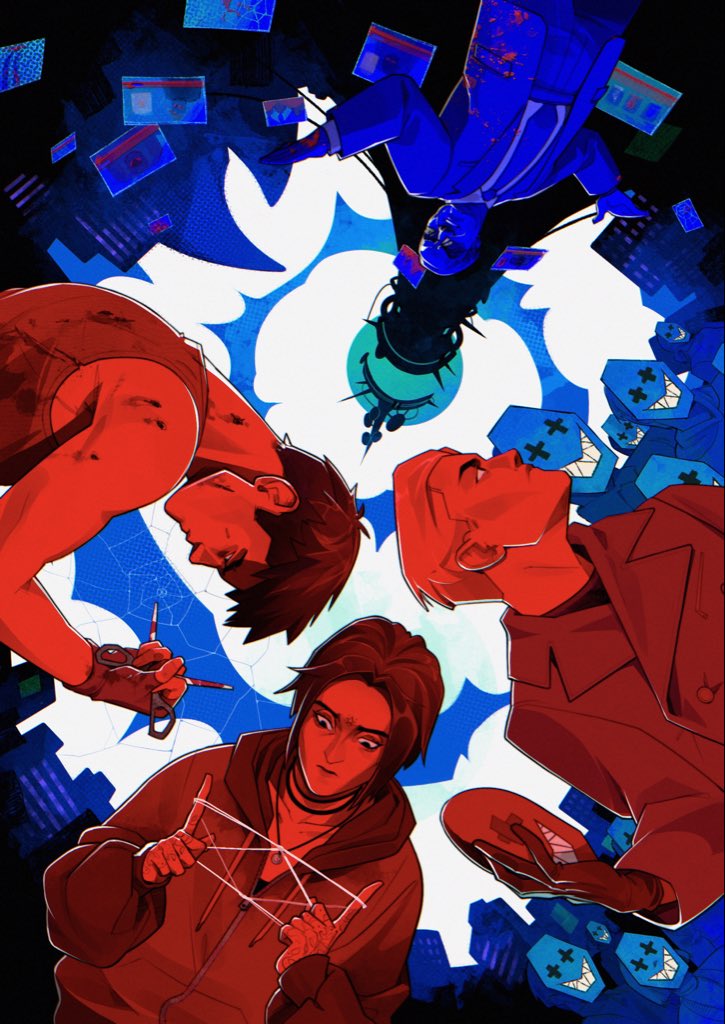 2damn2giveaglam's tweet photo. механизмы защиты 🗡️

inspired by text from wonderful @akravidaes for DmC zine @SssDmC
so happy with this collab _(:::з」∠)_

#dmcreboot #DmC_reboot_zine 
@akravidaes works – https://t.co/BbNQPCuHj3 https://t.co/ie3uVAqnRD