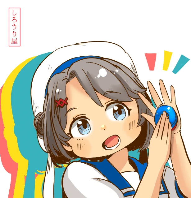 あたしも楽器艦娘合同誌で絵をかきました。見てね 