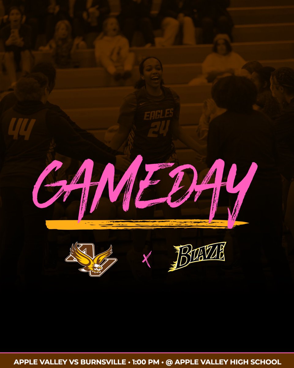 GAME DAY! Tip-off: 1:00pm #EaglePride #Family 🦅🏀❤️