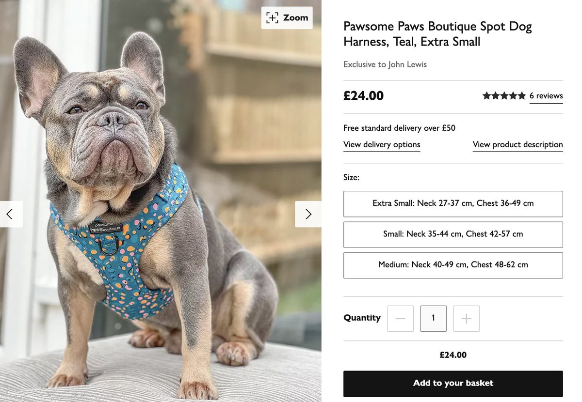 MalcM's tweet photo. . @JohnLewisRetail please reconsider your use of images of dogs with extreme conformations that contribute to poor animal welfare. @BritishVets have some excellent guidelines here: https://t.co/0zl4DBdex4 https://t.co/PVqfw1HUky