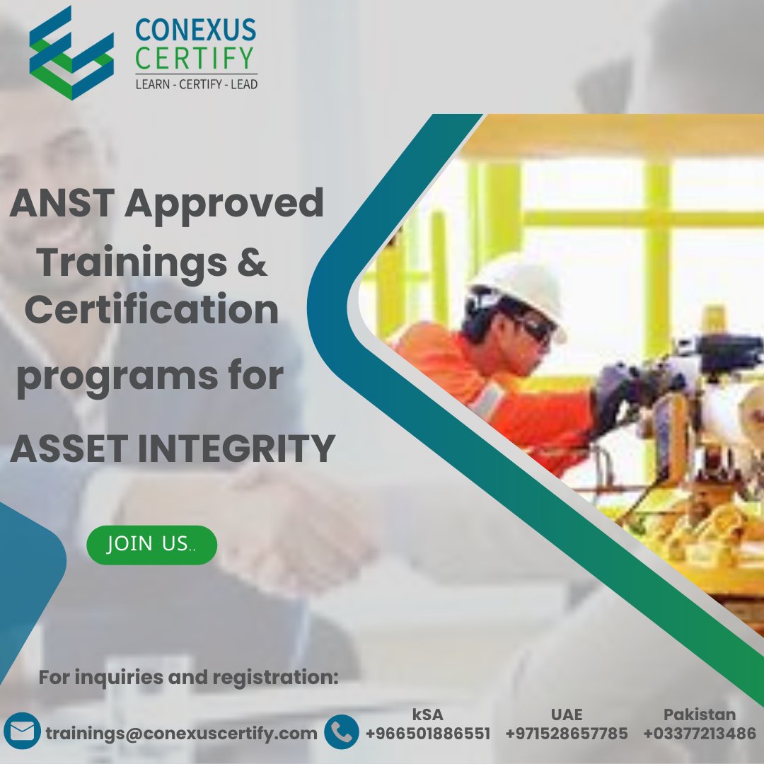 conexuscompany's tweet photo. #NDT
#Integrity
#Reliabilty
#UltrasonicTesting
#certifications
#ASNT https://t.co/BJhpw0KmUN