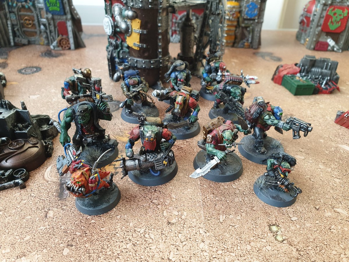 ScarboriaAlan's tweet photo. A completed 2022 project that I'm happy about was finally finishing the whole Kill Team Octarius set, and a bonus Noviate Sisters set as well. More Kill Teams next year! #killteam #octarius #warhammercommunity #krieg #kommandos #noviates https://t.co/OY2q0cZDBL