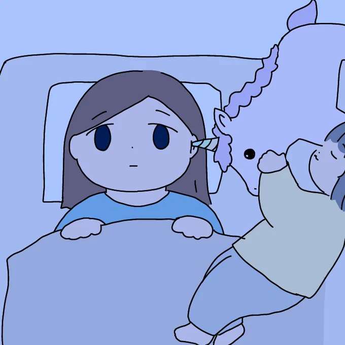 そんなことある?と思うことあるじゃないですか。私はさっきまで次女のユニコーンちゃんのツノが耳に刺さってました 