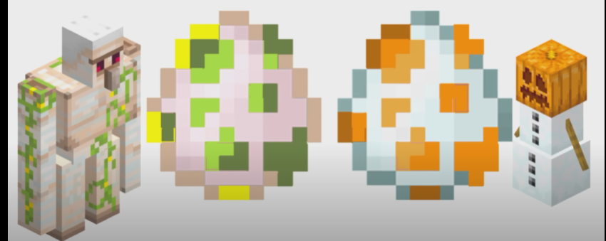AlbertoLafee's tweet photo. @BobicraftMC te acuerdas cuando hiciste un video de que pasaria si tu compras minecraft?, bueno dijiste añadir los huevos para golems, parece que si te hizo caso mojang https://t.co/ii2ahhnzuZ
