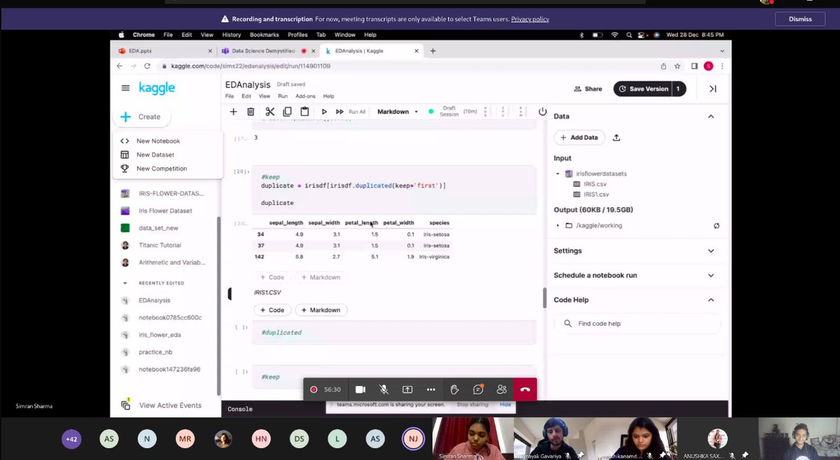 divyagoyalbg's tweet image. Data Science Demystified- #Day 3: - Mastering data preparation with Azure
#MLSADataScience
#DataScienceDemystified
#DataSciencewithMLSA