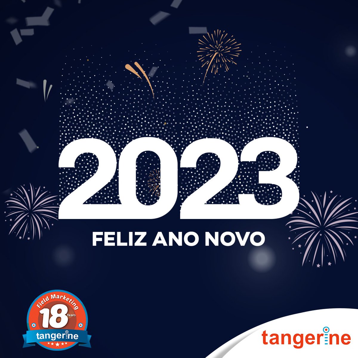 tangerinemoz's tweet photo. A tangerine deseja a todos um feliz ano novo!

Tangerine wishes everyone a happy new year!

#newyear #2023 #novoano #tangerine #marketing https://t.co/o8A6Ztn6Jv