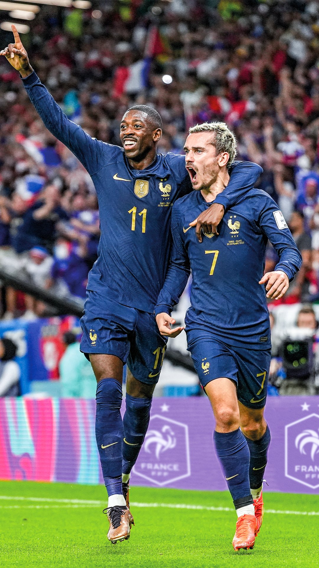 Equipe de France ⭐⭐ on Twitter "dembouz & AntoGriezmann 🥰 https//t