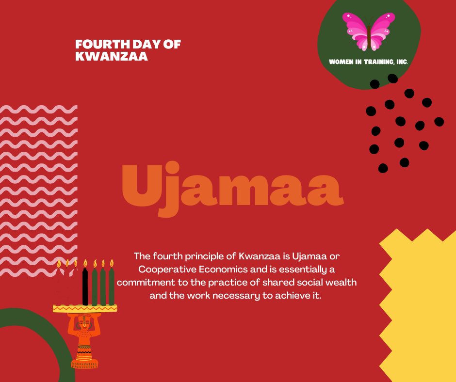 womenintrainin1's tweet photo. Habari gani?! Ujaama is the fourth day of the seven-day Kwanzaa celebration! #kwanzaa2022 https://t.co/BAbRpZgJxW