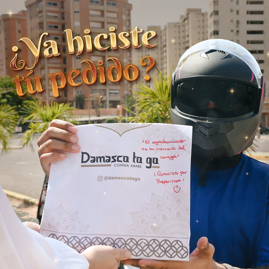 damascotogo's tweet photo. ¿Te provoca comer algo diferente? 🤔

Prueba el exquisito sabor de la comida árabe. 🍽️

¡Haz tu pedido al DM! https://t.co/8IbX8LgVO7