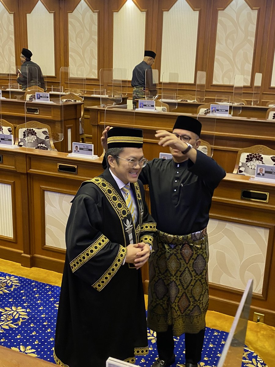 Terima kasih atas ucapan tahniah kepada sempena perlantikan sebagai Timbalan Yang Di-Pertua Dewan Negeri Pahang. Saya menerima tugas ini dengan rasa rendah hati dan akan menjalankan tanggungjawab saya dengan baik demi negeri Pahang.