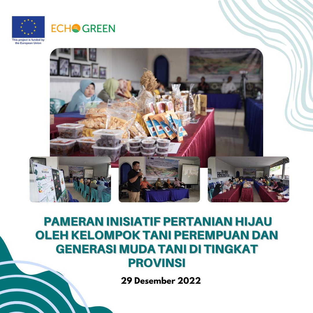 echogreen_'s tweet photo. Merayakan hasil-hasil capaian Implementasi program ECHO Green di tingkat tapak telah berlangsung di Lombok Timur! https://t.co/KVfyaTR0V0