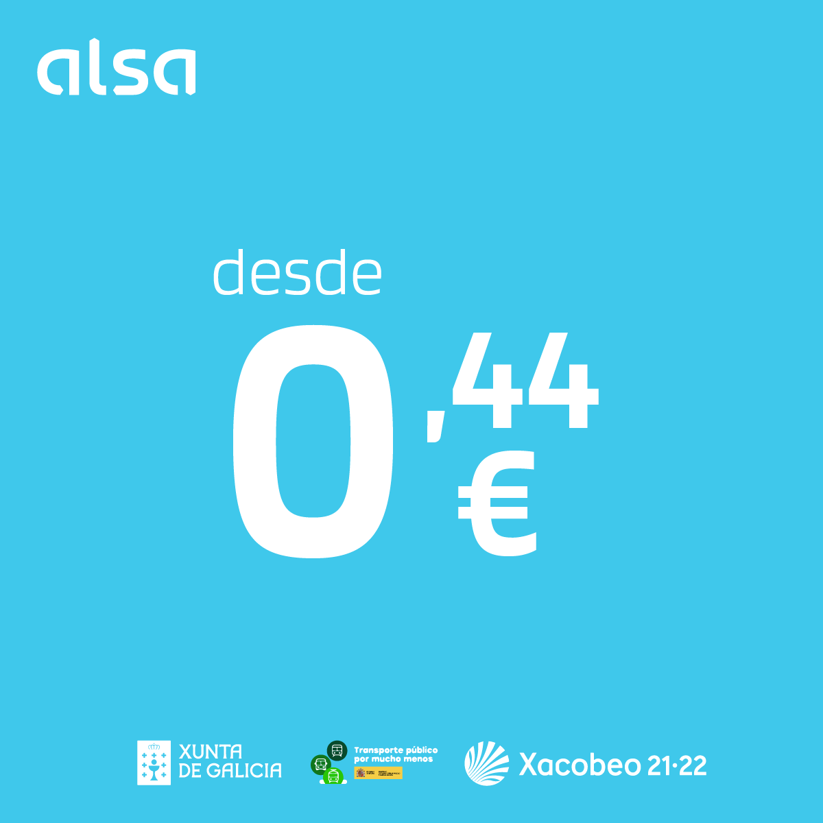 Alsa_CalPita's tweet photo. 📢💥 Rematamos o ano con boas novas: mantéñense os descontos do 50% nas viaxes con #Alsa!
Durante o menos de xaneiro, paga coa TMG e viaxa dende 0'44€.
ℹ️ Máis info en https://t.co/PpTrKXdojK
_
#Bus #TransportePúblico #MóveteConAlsa #ACPASC https://t.co/ugLuqr3TBe