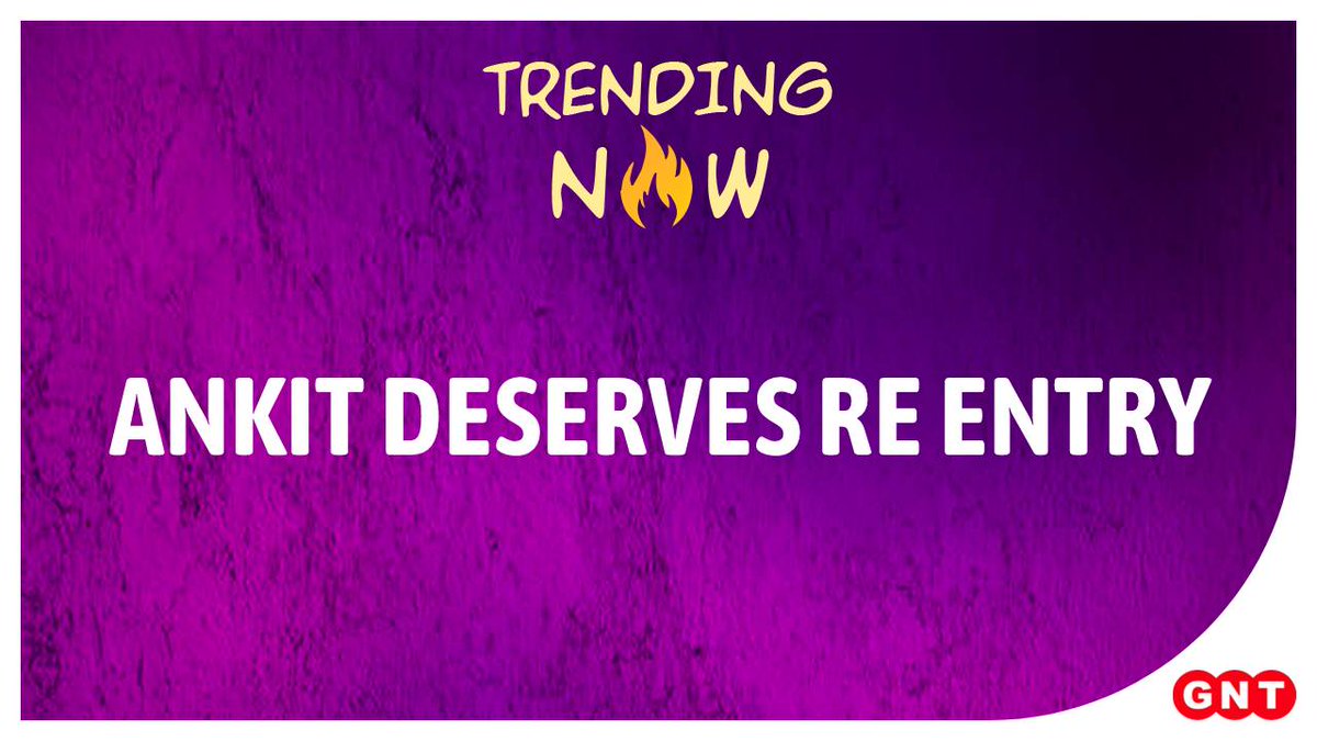 GoodNewsToday's tweet photo. #TrendingNow:  "ANKIT DESERVES RE ENTRY"

'उडारियां' से फेमस हुए अंकित गुप्ता ने दो-ढाई महीने रियलिटी शो बिग बॉस 16 में गुजारे। जब से वो शो से बाहर हुए हैं उनके फैं�� शो में उनकी वापसी की मांग कर रहे हैं। 

#AnkitGupta #BB16 https://t.co/lsW3XReLwL