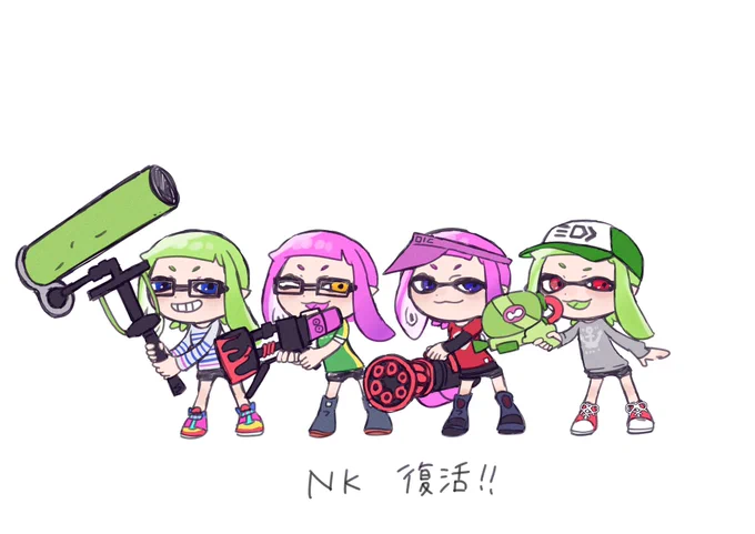 NK復活ありがとう!!!!#たいアート #なぽあ〜と #ツンデレ娘 #絵描きダイナモン 