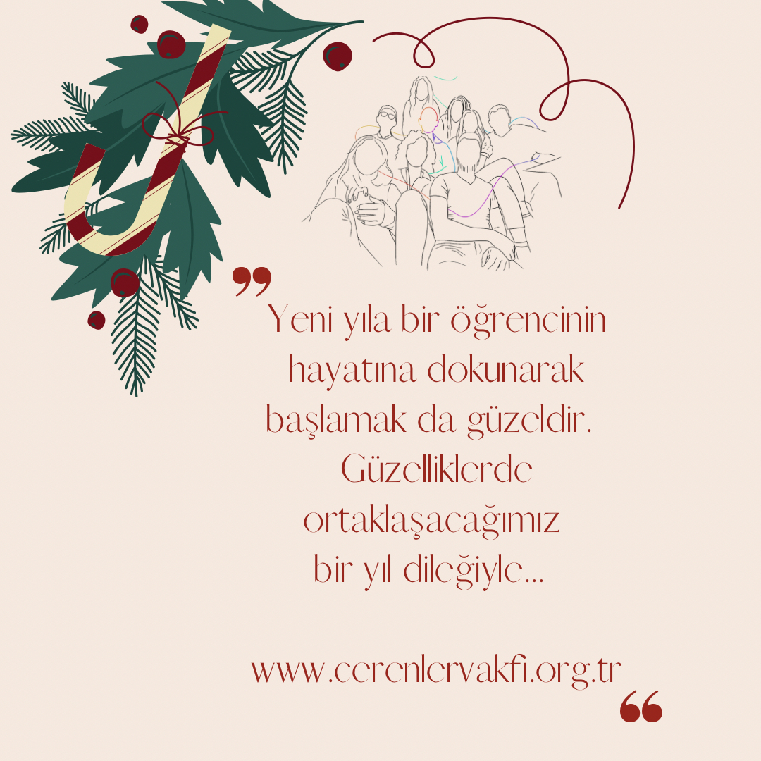 Yeni yıla bir öğrencinin hayatına dokunarak başlamak da güzeldir.
#yeniyıl #eğitim #umut