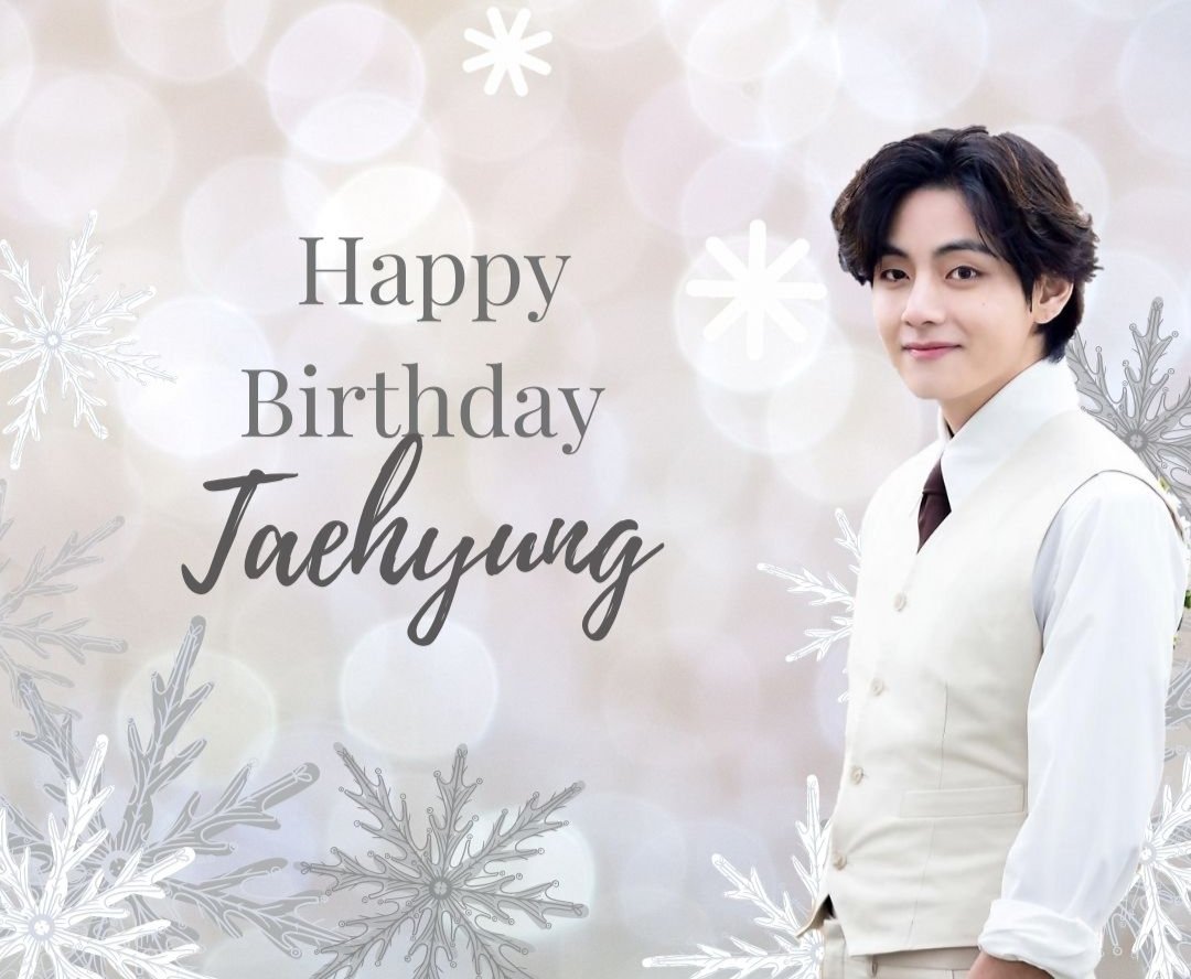 BVG_official's tweet photo. Wishing you the happiest and the brightest day ever our sweet soul. You are an inspiration and a comfort. Thinking of you always bring the sweetest smile on our lips.We 💜 you always and forever. Borahae!

#TAEHYUNGDAY
#HappyBirthdayTaehyung 
#WarmComfortInWinterV
@BTS_twt https://t.co/4NyXGVM4SW