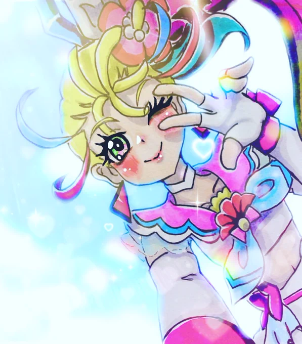 #イラスト #プリキュア #2022年自分が選ぶ今年の4枚 