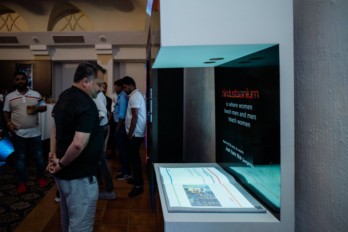 HCCB_Official's tweet photo. Through interactive exhibits, hands-on demonstrations, and immersive exhibitions, we use technology to bring the excitement of our operations to life and make learning about what we do a fun and engaging experience.
#HCCB #WeAreHCCB #ExperienceBooth https://t.co/yOQQbSHn4i