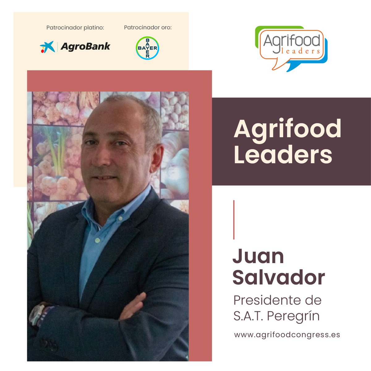 ¿Conoces a los #AgrifoodLeaders? Juan Salvador Peregrín, Presidente de @AsociacionANPCA ya forma parte de la inciativa 🫒👩 
 
agrifoodcongress.es/key/leaders/ju…