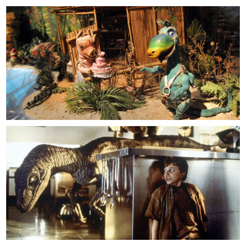 lauwarmeravioli's tweet photo. Stimmt es, dass Steven Spielbergs Vorbild für Jurassic Park #Urmel aus dem Eis war? https://t.co/pUd6cs27zk