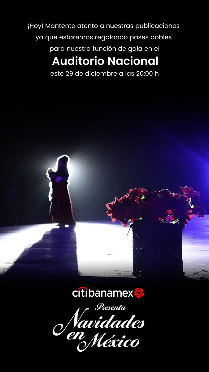 BalletAmalia's tweet photo. ¿Quieres asistir a nuestra función en el @AuditorioMx el día de hoy?
Mantente al pendiente de nuestras publicaciones porque tenemos muchas sorpresas. https://t.co/ORRgjweEur