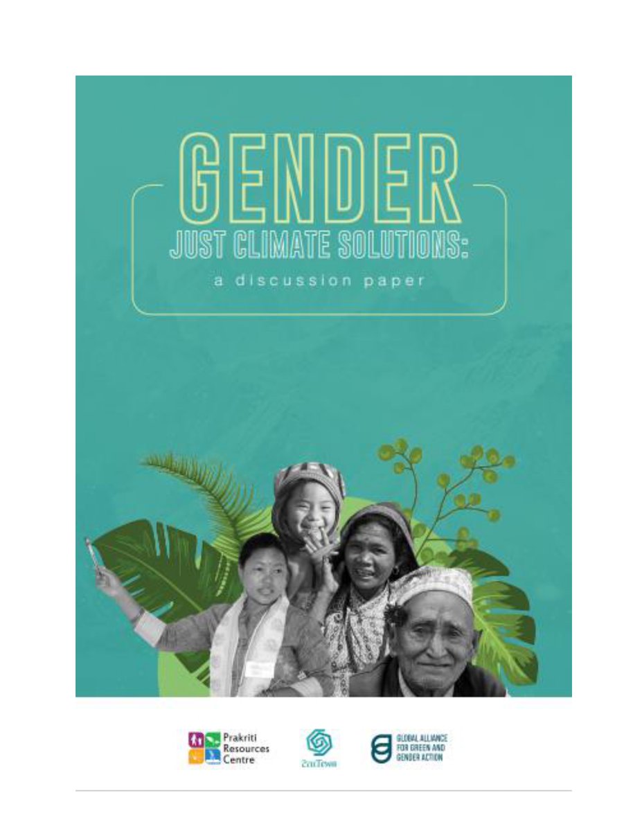 Nine PRINCIPLES of #genderjustclimatesolutions. Read more on our new publication: prc.org.np/assets/uploads…