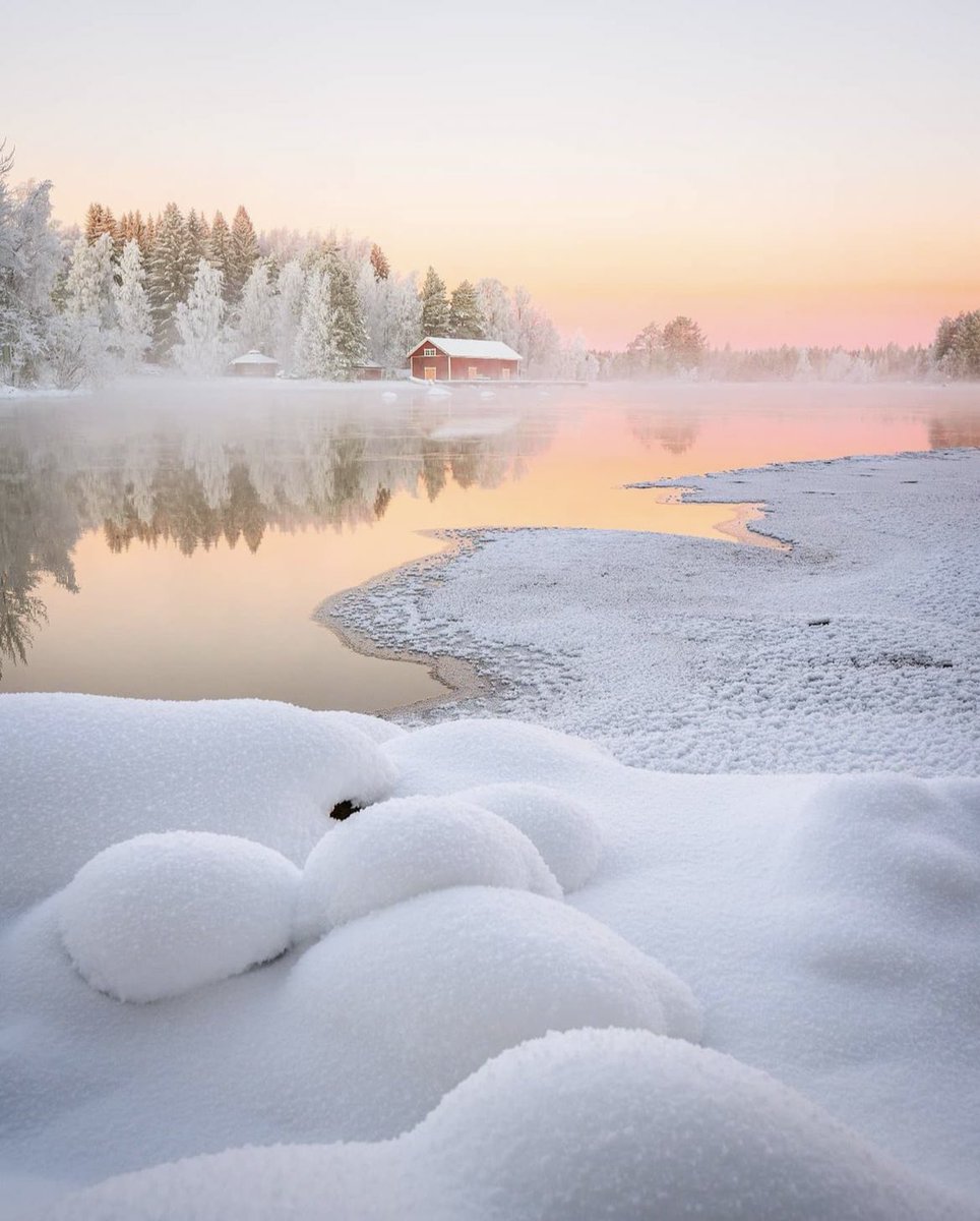 Winter mornings in Finland 🇫🇮