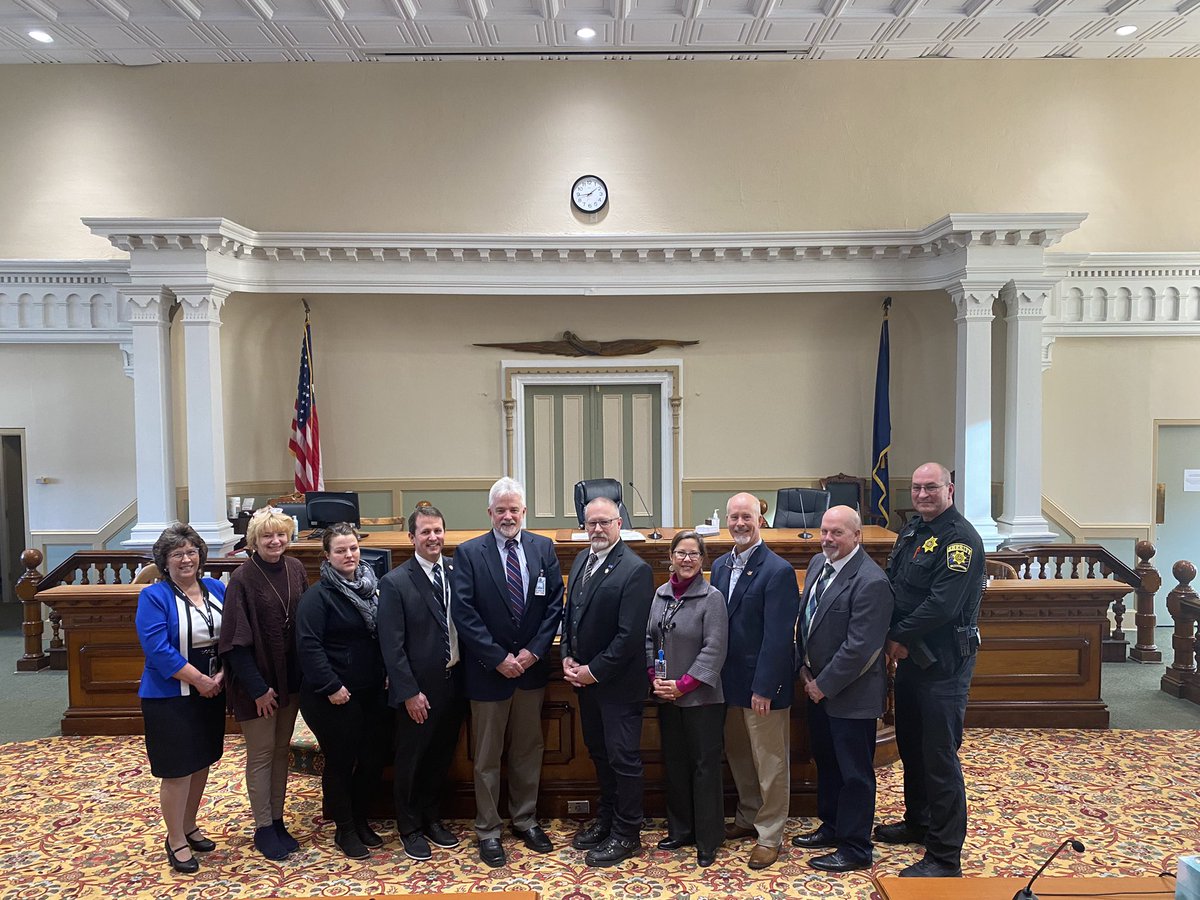 Congrats to Jim Shook of Palmyra Twp. who was sworn in as a <a href="/waynecountypa/">Wayne County Courthouse</a> Commissioner. Thanks to <a href="/SenLisaBaker/">Senator Lisa Baker</a> <a href="/pikepagov/">pikepagov</a> commissioners, Rep. Joe Adams, county row officers and Commissioner Shook’s family for attending the ceremony.