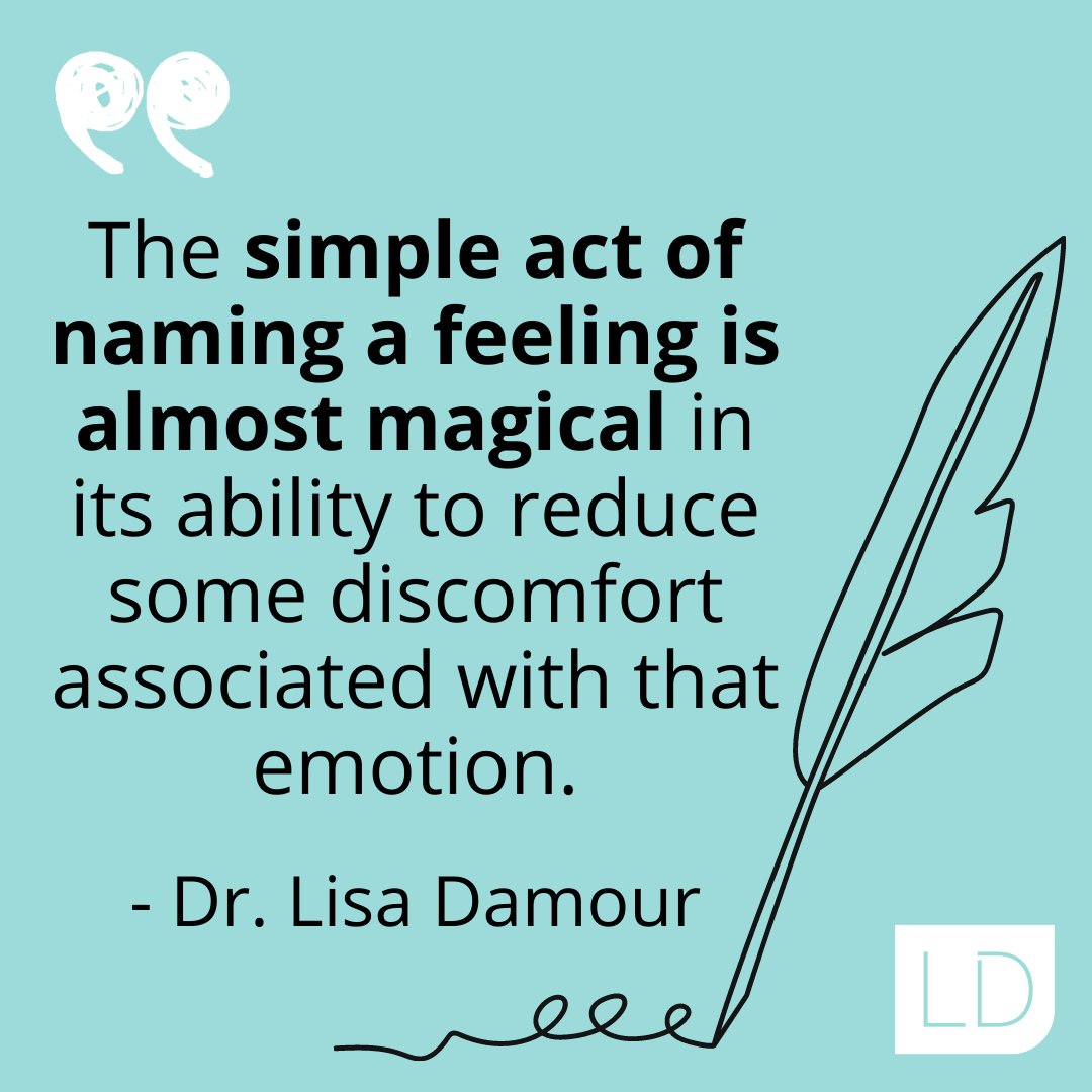 Helping teens *name* their feelings often brings immediate relief. Girls, more than boys, are socialized to be more fluent in the verbalization of emotion. But it doesn't have to be that way.