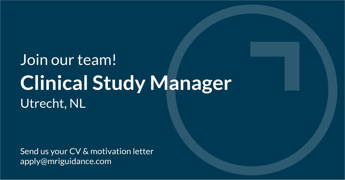 MRIguidance's tweet photo. We are looking for a Clinical Study Manager to ensure #BoneMRI is tested in patients around the world and confirm our methods are safe and effective.

Interested? Apply now ↓
https://t.co/N0X6klmuwX https://t.co/7l8HFPKlaH