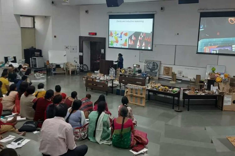 iitgn's tweet photo. .@ccl_iitgn is hosting 50 Mathematics and Science teachers from Kendriya Vidyalayas across the country for the second edition of the In-service course on ‘Effective Implementation of NEP 2020’ from December 23, 2022, to January 1, 2023.
#CCL #CCLIITGN #CenterForCreativeLearning https://t.co/dqPWL0SLV0