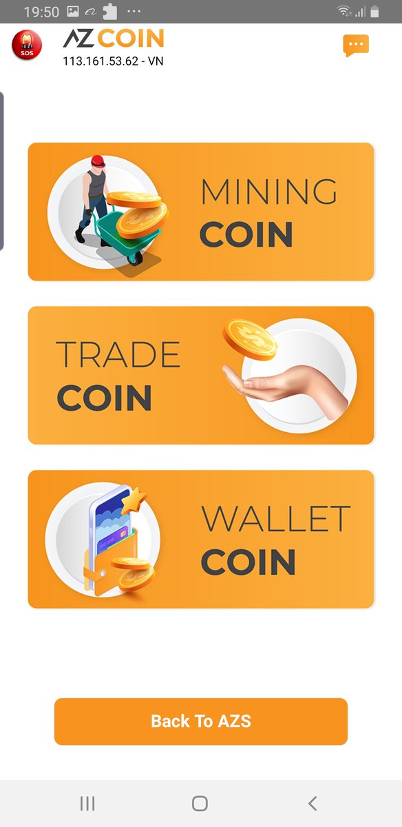 azs_global's tweet photo. #AZWallet coming 🥰🥰 #AZCoin 💥💥 https://t.co/DUuxJkyfGk