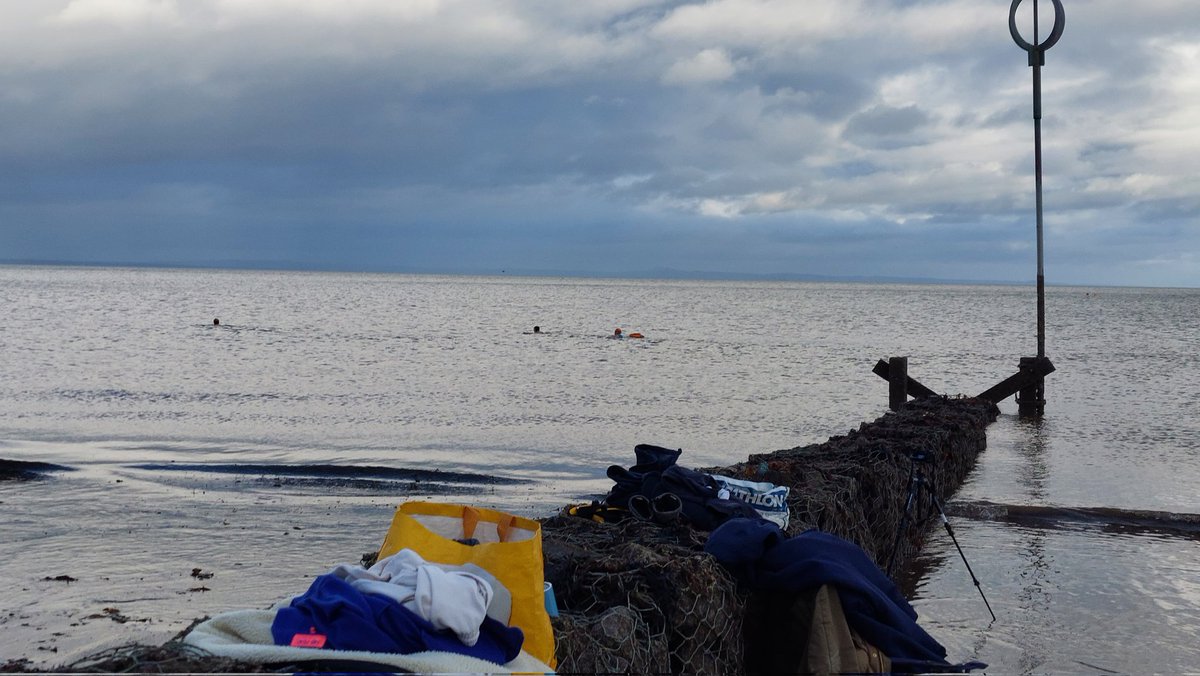 aljaroo1874's tweet photo. Another #SeaSwim with the #Portobello #SwimGroup
The group is getting smaller as the water gets colder ๐ฅถ
Was very calm & clear this afternoon with a little sunshine ๐
#OpenWaterSwim
#SeaSwimming
#IceCold
#PortobelloPromenade
#PortobelloBeach
#Edinburgh https://t.co/YeILjxrtmp
