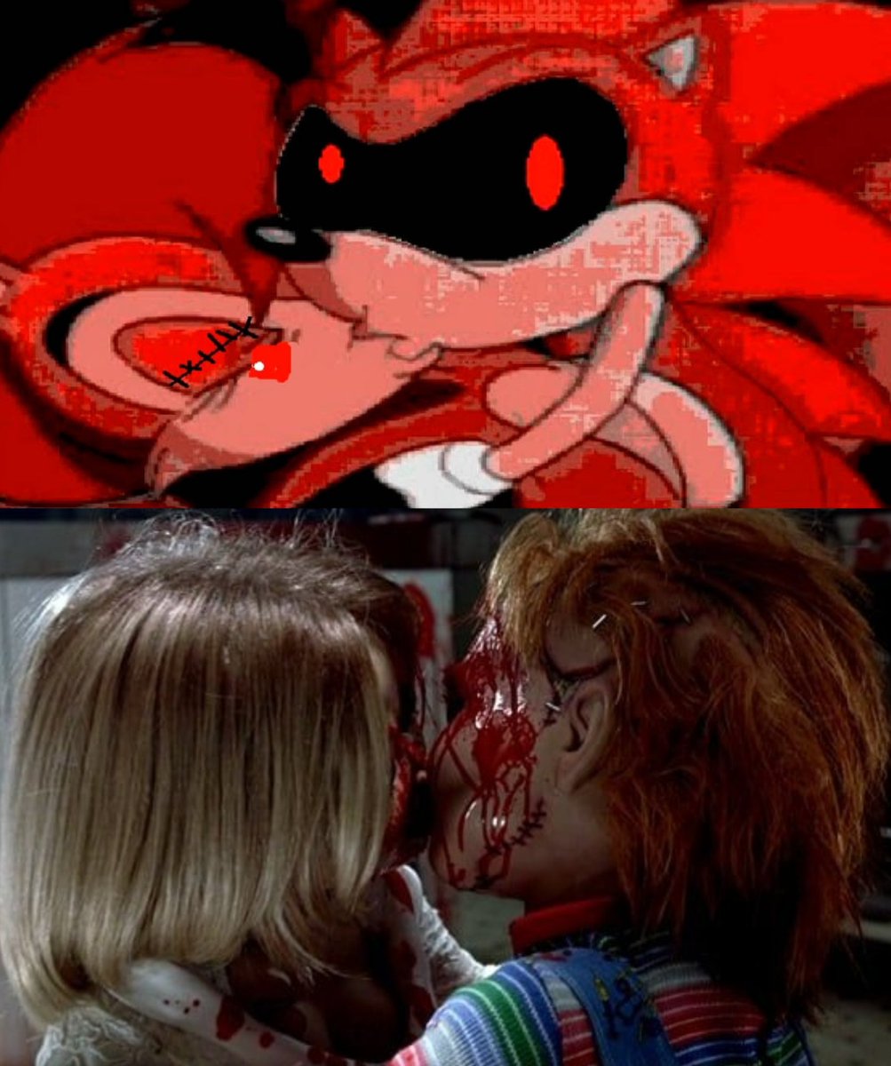 mick_eyjuan's tweet photo. Same Energy

Sonally.Exe y Chiffany

(Sonic.Exe x Sally.Exe &amp; Chucky x Tiffany)

#sonallyexe #chiffany #sallyexe #sonicexe #chucky #tiffany #creepypastas #slasher #couples https://t.co/6GGZK5ItYZ