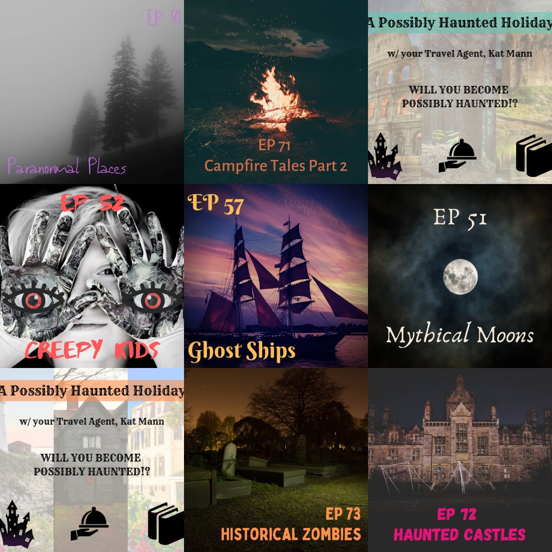 possiblyhaunted's tweet photo. Here are our TOP 9 episodes, because this year may have been difficult, but we were there together! 👻🎙️👻

(order - left-right, down, etc.)

#phpodcast #possiblyhaunted #podcast #haunted #creepy #spooky #spookychicks #top9 #anchor #spotify #googlepodcast #applepodcast #stitcher https://t.co/iOk2IAixXK