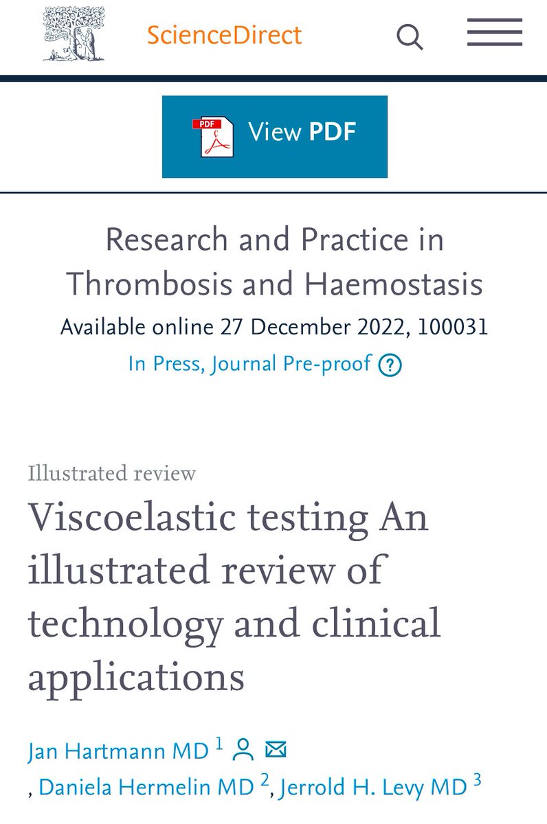 HermelinMD's tweet photo. 🎈Just E-published! 
We hope this Illustrated Review on Viscoelastic Testing will elucidate basic concepts while offering clinical applications for testing. Filled with evidence-based algorithms.

👏🏼Congrats to my co-authors @JanHartmannMD + @JerroldLevy.

https://t.co/79VNQ20yhw https://t.co/Y2Tq8XKGpk