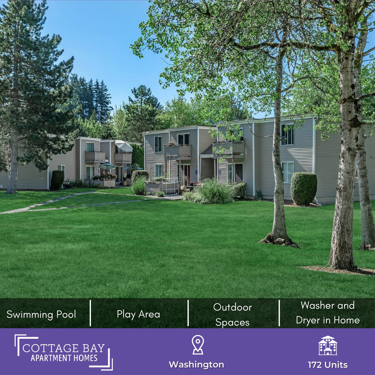 TAM_Residential's tweet photo. Experience cozy at Cottage Bay Apartment Homes. Being surrounded by beautiful local parks and bodies makes our pet-friendly community the best place for the outdoor enthusiast!

#ManagedbyTAM #TAMResidential https://t.co/BQRPehXHrJ
