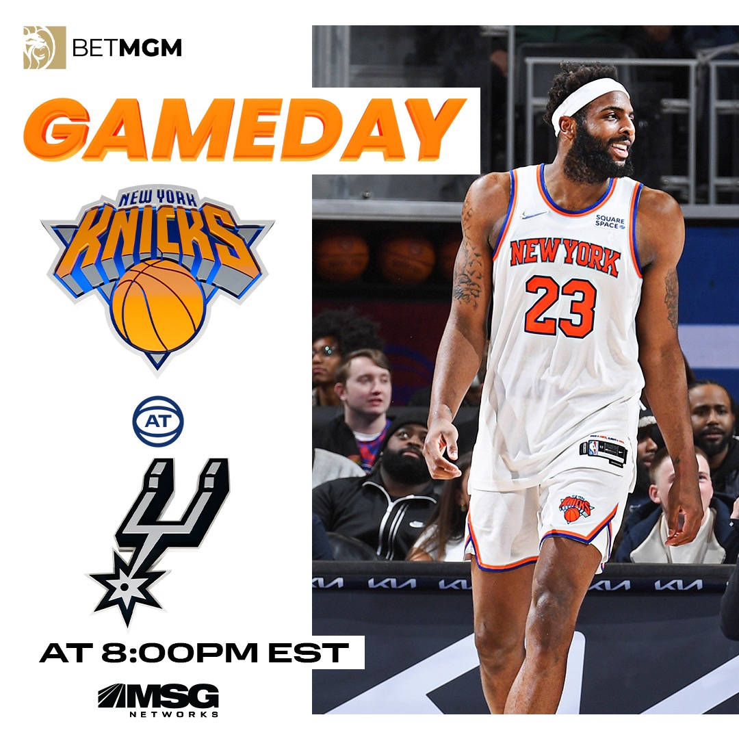 RT @nyknicks: Matchup with the Spurs tonight. https://t.co/JDEljein1l